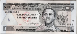 ETHIOPIE - 1 Birr 1992-2000 UNC - Ethiopie