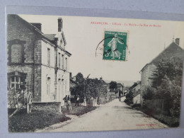 Argançon , Rue Du Moulin , école Et Mairie - Otros & Sin Clasificación