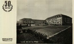ESCH-SUR-ALZETTE   - 50 Ans 1906-1956 Métropole De Fer - Lycée De Jeunes Filles - Esch-Alzette
