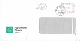 954  Castor, Papeterie: Ema Suisse, 1972 - Beaver, Paper Mill Meter Stamp From Biberist, Switzerland - Knaagdieren