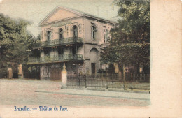 BELGIQUE - Bruxelles - Vue Générale Du Théâtre Du Parc - Colorisé - Carte Postale Ancienne - Bosques, Parques, Jardines