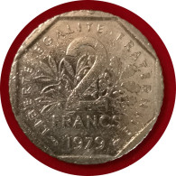 Monnaie France - 1979 - 2 Francs Semeuse - 2 Francs