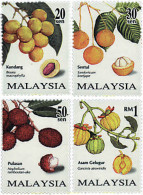 91586 MNH MALASIA 1998 FRUTOS - Malaysia (1964-...)