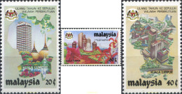 340109 MNH MALASIA 1984 KUALA LAMPUR - CAPITAL - Malaysia (1964-...)