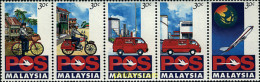 6805 MNH MALASIA 1992 TRANSPORTES POSTALES - Malaysia (1964-...)