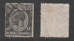 Kenya And Uganda, Used, 1922, Michel 4 - Kenya & Oeganda