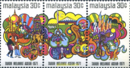 244332 MNH MALASIA 1971 ASOCIACION DE NACIONES ASIATICAS DEL SUR ESTE - Malaysia (1964-...)