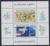Chypre Turc Turks Cyprus CEPT 1983 Yvertn° Bloc 4 *** MNH Cote 40 Euro - 1983