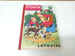 Recueil Des Magazines Fillette 1955 TTB Latouine Les Beaux Albums - Lotti E Stock Libri