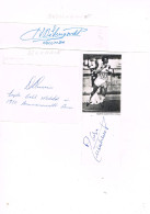 JEUX OLYMPIQUES - AUTOGRAPHES DE MEDAILLES OLYMPIQUES - CONCURRENTS DU CUBA - JAMAIQUE - COLOMBIE - - Autografi
