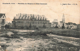 BELGIQUE - Bruxelles - Saint Gilles - Panorama De L'Hospice Et L'Hôtel Communal - Carte Postale Ancienne - St-Gilles - St-Gillis