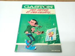 Gaston T6 Des Gaffes Et Des Dégâts T6 1973 Dos Rond - Gaston