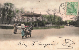 FRANCE - Metz - Esplanade - Colorisé - Des Enfants En Promenade - Dos Non Divisé - Carte Postale Ancienne - Metz