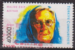 Europa - TURQUIE - Halide Edip Adivar, Ecrivain - N°  2819 - 1996 - Used Stamps