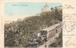 ITALIE - Torino - Collina Di Superga - Dos Non Divisé - Train - Colorisé - Carte Postale Ancienne - Autres & Non Classés