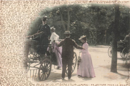 FRANCE - Paris - En Voiture Pour Le Bois - Colorisé - Dos Non Divisé - Carte Postale Ancienne - Autres & Non Classés