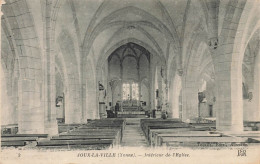 Joux La Ville * Intérieur De L'église Du Village - Autres & Non Classés