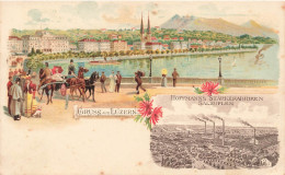 SUISSE - Lucerne - Usine - Carte Postale Ancienne - Lucerne