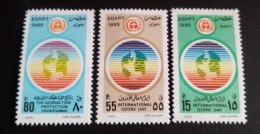 Egypt 1996 - Complete Set Of The Intl. Ozone Day  - MNH - Ungebraucht