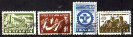 BULGARIA - 1947 - Activites Industrialles - Mi 598 / 601 - Used - Used Stamps