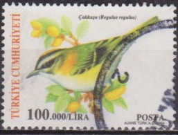 Faune - Oiseau - TURQUIE - Roitelet Huppé - N°  3114 - 2004 - Oblitérés