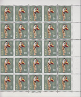 1961. Ryukyu Islands. DANCER. 1 C Block Of 25. Never Hinged. (Michel 104) - JF366378 - Altri - Asia