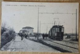 Anthon - Station Du Tramway Ligne 16, Le Village, Multi Vues - Andere & Zonder Classificatie