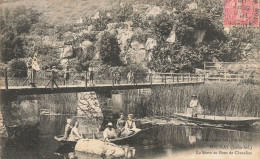 Boussay * 1905 * Un Coin Du Village , La Sèvre Au Pont De Chevalier * Pêche à La Ligne Pêcheurs Nasse Villageois Enfants - Boussay