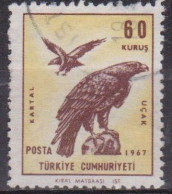 Faune, Oiseaux - TURQUIE - Rapace - Faucon Crécerelle - N° 47 - 1967 - Luchtpost