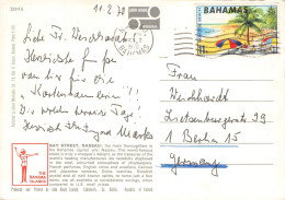 BAHAMAS - PICTURE POSTCARD 1970 - BERLIN /1377 - Bahamas (1973-...)