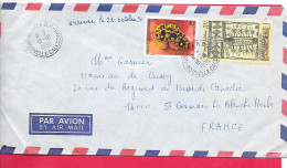 Enveloppe LETTRE  Nouvelle Calédonie, 1990, Recto Verso Voir Scanne, Timbre Et Tampon - Briefe U. Dokumente