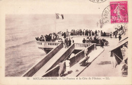 Soulac Sur Mer * Le Ponton Et La Côte De L'océan * Automobile Voiture Ancienne - Soulac-sur-Mer