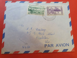 Nouvelle Hébrides - Enveloppe De Port Vila Pour Les USA En 1975 - D 270 - Storia Postale