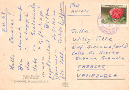 EL SALVADOR - PICTURE POSTCARD 1968 - CARACAS /1381 - Salvador