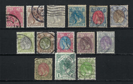 PAYS BAS Ca.1898-1923: Lot D' Obl. CAD - Usados