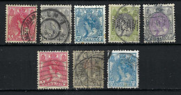 PAYS BAS Ca.1898-1923: Lot D' Obl. CAD - Usados