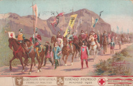 CARTOLINA CROCE ROSSA 1902 TORNEO STORICO PALERMO (RY166 - Croix-Rouge