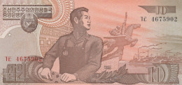 BANCONOTA COREA NORD 10 UNC (RY1253 - Corea Del Nord