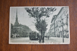 G188 Torino Corso Maurizio 1919 Tram - Trasporti