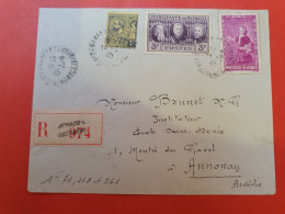 Monaco - Enveloppe En Recommandé Pour Annonay En 1945 - D 288 - Storia Postale