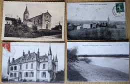 Villette D'Anthon La Plage Sur Le Rhône, L'église, Le Château - Sonstige & Ohne Zuordnung