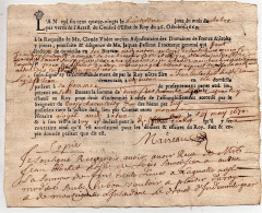 Reçu Quitance Quittance 17ème 1680 Cachet Généralité Bourgogne Vialet Passerat Autun - Seals Of Generality