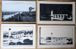 Jons Le Moulin à Vent Pour L'eau Potable De La Commune, + 3 Souvenirs De 1934-37 Construction Du Barrage - Autres & Non Classés