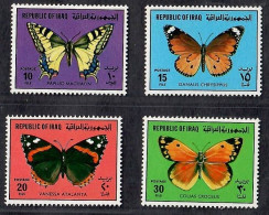 Iraq 1980 Butterflies 4V MNH - Iraq