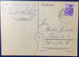 Postkarte, Alliierte Besetzung, Berlin Und Brandenburg, 1945 - Berlijn & Brandenburg