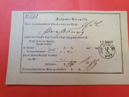 Autriche - Document De Wien En 1874 - D 299 - Covers & Documents