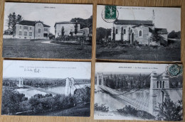 Jons X 4 Eglise, Maison , Pont Jons Niévroz - Sonstige & Ohne Zuordnung