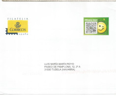 ENTERO POSTAL STATIONERY COVER TIC INFORMATICA COMPUTER QR CODE - Informática