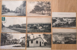 La Valbonne La Gare En 1912, Route De Genève, Amphithéâtre De L'école De Tir ... - Ohne Zuordnung