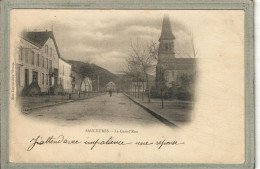 CPA - SAULXURES-sur-MOSELOTTE (88) - Aspect De La Grande Rue En 1900 - Saulxures Sur Moselotte